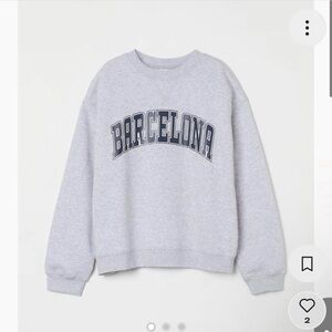 H&M barcelona sweatshirt